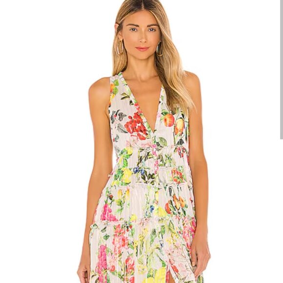 Rococo Sand Lulu Maxi Dress in Cream - Picture 1 of 6